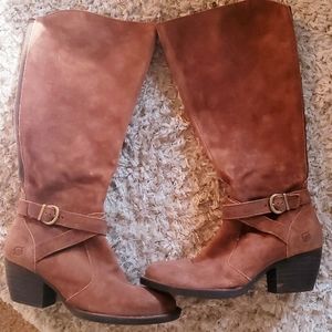 Born Suede knee high boots